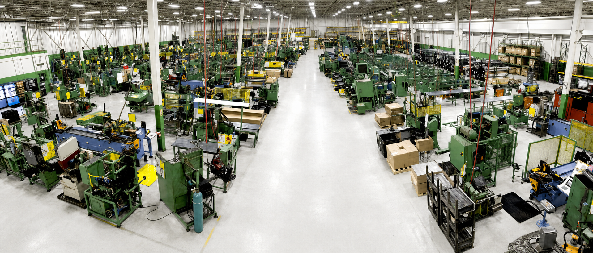 Universal Tube manufacturing floor
